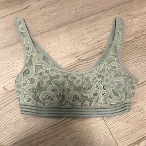 Green bralette
